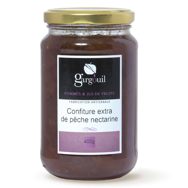 Confiture extra de pêches néctarines