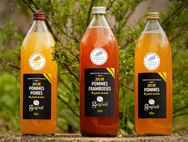3 jus de fruits médaillés